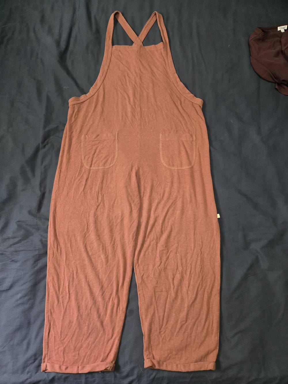 Rust Crossback Women's Jumpsuit